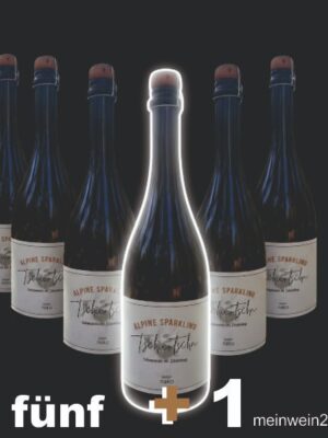 Alpine Sparkling Tschurtschen Aktion 5 plus 1