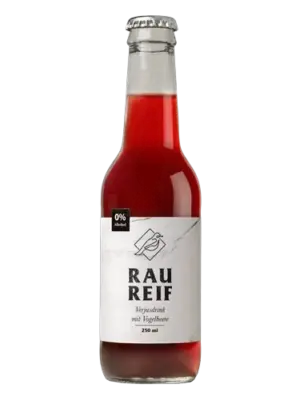 Raureif Verjusdrink mit Vogelbeere Flasche
